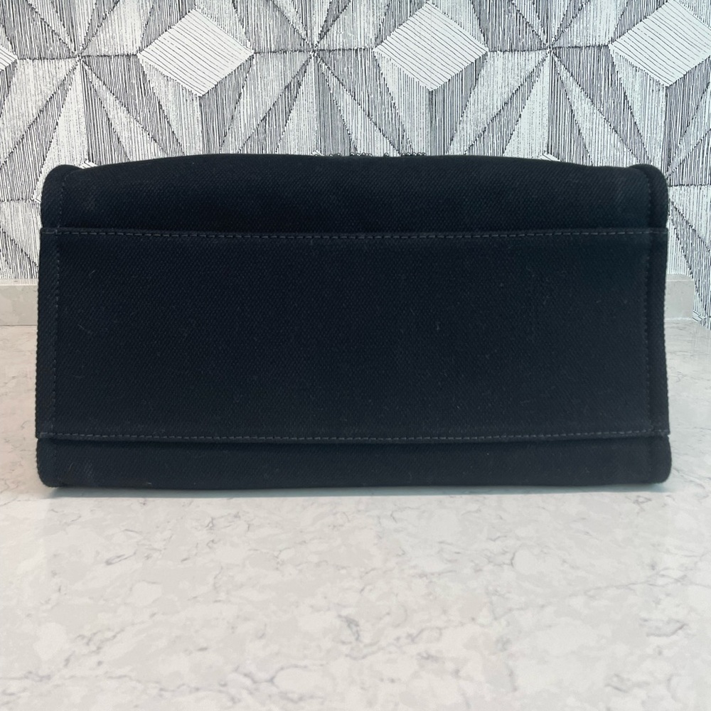 CHANEL Black Canvas Pearl Large Deauville Tote - Picture 3 of 10